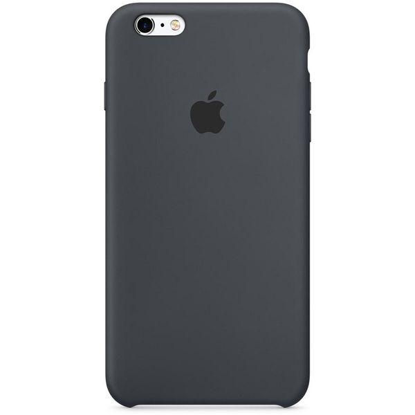 Apple Silikon-Case für das iPhone 6/6s - Holzkohlegrau