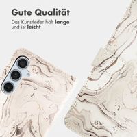 imoshion Design Klapphülle Samsung Galaxy A35 - Sandy Marble