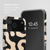 Selencia Vivid Rückabdeckung mit MagSafe Apple iPhone 17 Pro - Art Wave Black