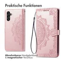 imoshion Mandala Klapphülle für das Samsung Galaxy A25 (5G) - Rose Gold