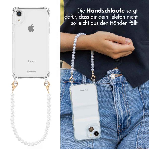 imoshion Back Cover mit Band + Armband für das iPhone Xr - Perlen