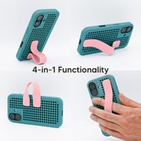 Callbuddy Hülle mit Strap Apple iPhone 17 - Miami Vice