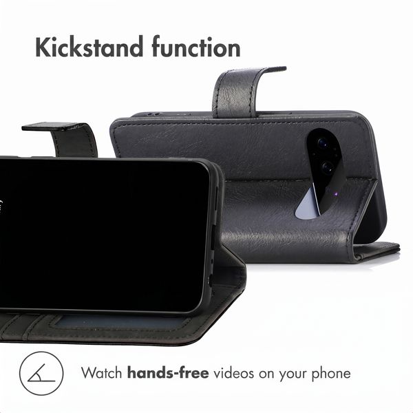 Luxuriöse Klapphülle Google Pixel 11 - Schwarz