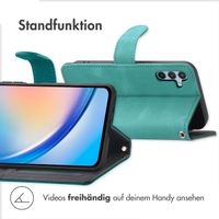 imoshion Klapphülle mit Kordel Samsung Galaxy A34 (5G) - Türkis