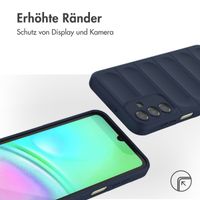 imoshion EasyGrip Back Cover für das Samsung Galaxy A15 (5G/4G) - Dunkelblau