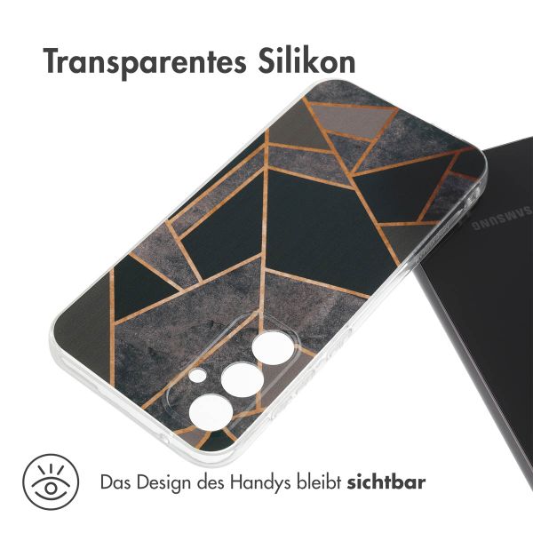 imoshion Design Hülle Samsung Galaxy S23 FE - Black Graphic