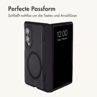 imoshion Frosted Backcover mit MagSafe und Ständer Samsung Galaxy Z Fold 8 - Schwarz