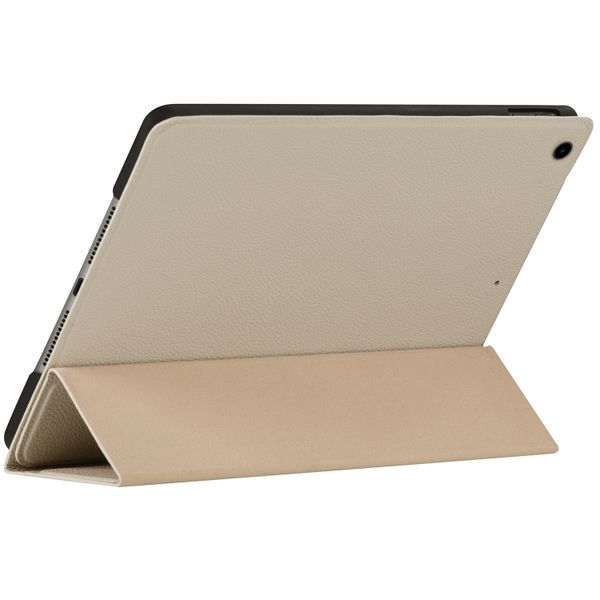 dbramante1928 Milan Bookcase für das iPad 9 (2021) 10.2 Zoll / iPad 8 (2020) 10.2 Zoll / iPad 7 (2019) 10.2 Zoll - Sand Dune