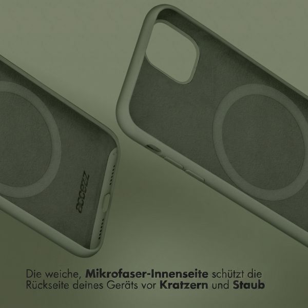 Accezz Liquid Silikoncase Samsung Galaxy A17 (5G) / (4G) - Cooper Green