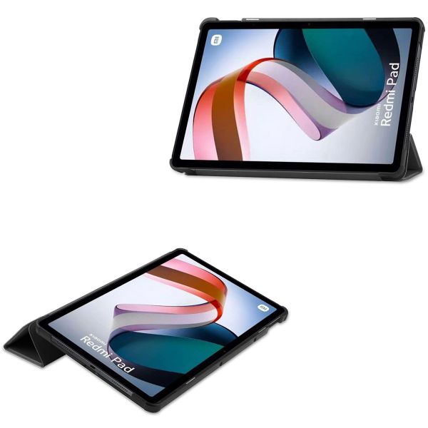 imoshion Design Trifold Klapphülle für das Xiaomi Redmi Pad - Schwarz