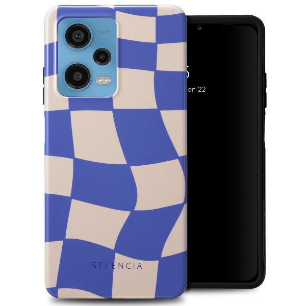 Selencia Vivid Tough Back Cover für das Xiaomi Redmi Note 12 Pro - Groovy Sapphire Blue