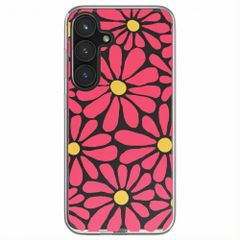 imoshion Design Hülle Samsung Galaxy S24 FE - Dusty Rose Flowers Connect