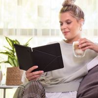 imoshion Klappbare Klapphülle Kobo Libra Colour - Schwarz