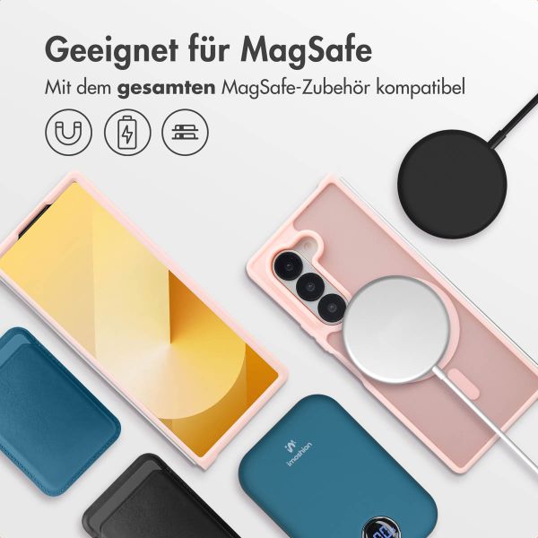 imoshion Color Guard Back Cover mit MagSafe für das Samsung Galaxy Z Fold 6 - Hellrosa