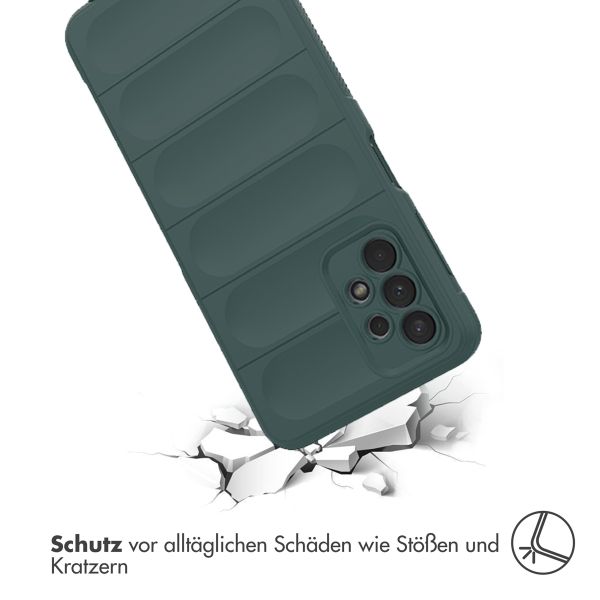 imoshion EasyGrip Back Cover für das Samsung Galaxy A32 (5G) - Dunkelgrün