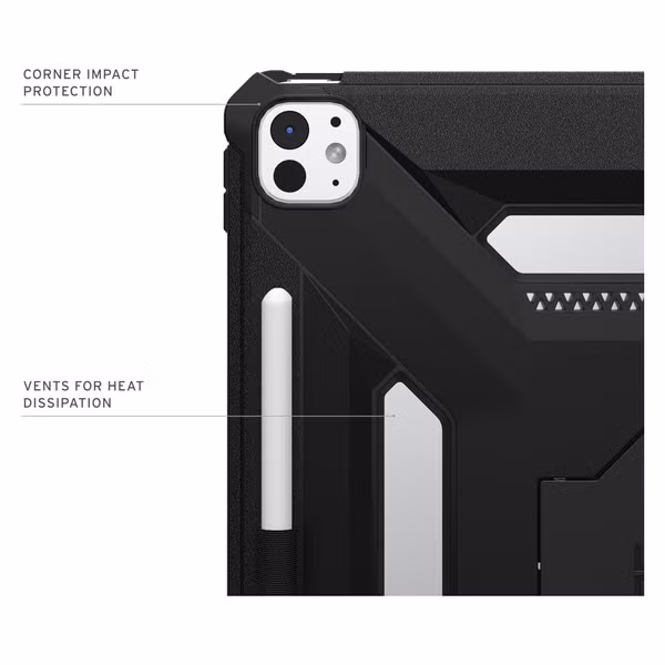 UAG Scout Klapphülle Apple iPad Pro 13 (2025) M5 / (2024) M4 - Black
