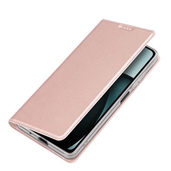 Dux Ducis Slim TPU Klapphülle für das Xiaomi Redmi A3 - Rose Gold