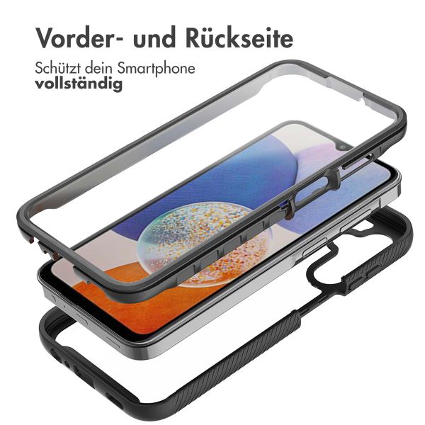 imoshion 360° Full Protective Case für das Samsung Galaxy A15 (5G/4G) - Schwarz