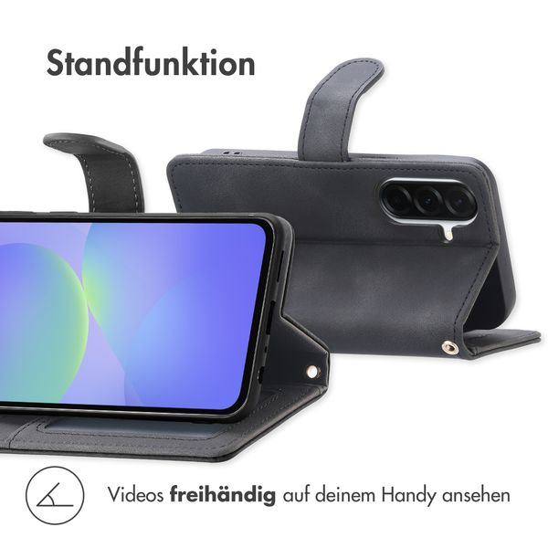 imoshion Klapphülle mit Kordel Samsung Galaxy A57 (5G) - Schwarz