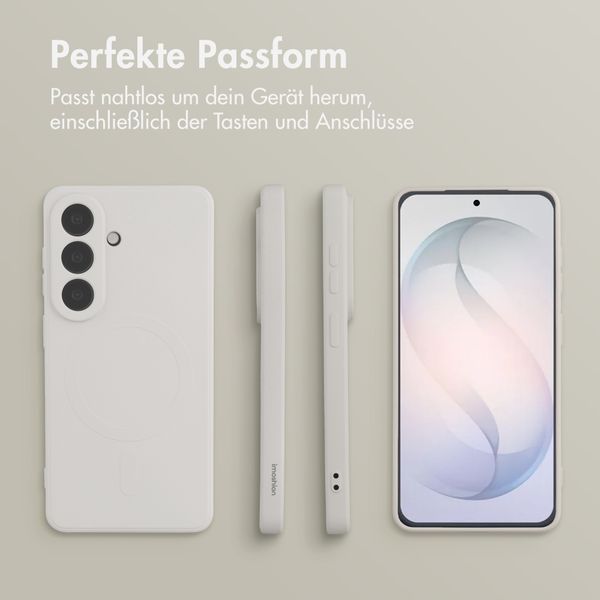 imoshion Color Back Cover mit MagSafe Samsung Galaxy S26 - Beige