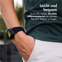 imoshion Flexibles Silikonarmband - Universeller 20-mm-Anschluss - Schwarz