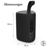 imoshion Bluetooth Speaker Mini - Kabelloser Lautsprecher - Schwarz