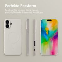 imoshion Color Back Cover mit MagSafe für das Apple iPhone 16 - Beige