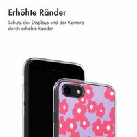 imoshion  Design Hülle für das iPhone SE (2022 / 2020) / 8 / 7 - Dusty Rose Blossoms