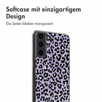 imoshion Design Hülle Samsung Galaxy S22 - Leopard Lilac