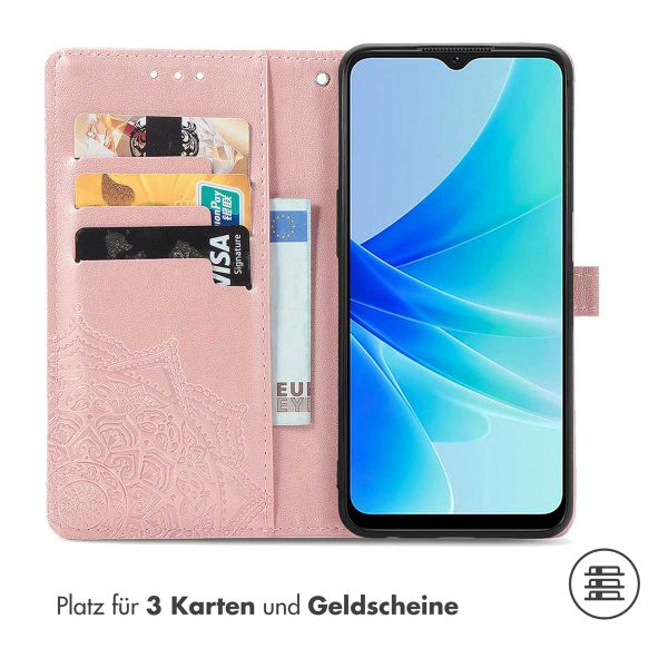 imoshion Mandala Klapphülle für das Oppo A57(s) - Rose Gold