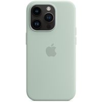 Apple Silikon-Case MagSafe für das iPhone 14 Pro - Succulent