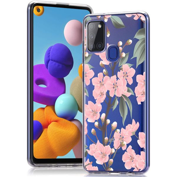 imoshion Design Hülle für das Samsung Galaxy A21s - Cherry Blossom