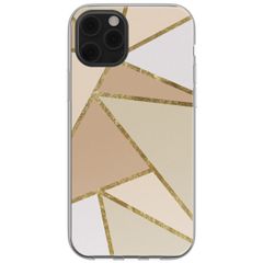 imoshion  Design Hülle für das iPhone 12 (Pro) - Graphic Beige