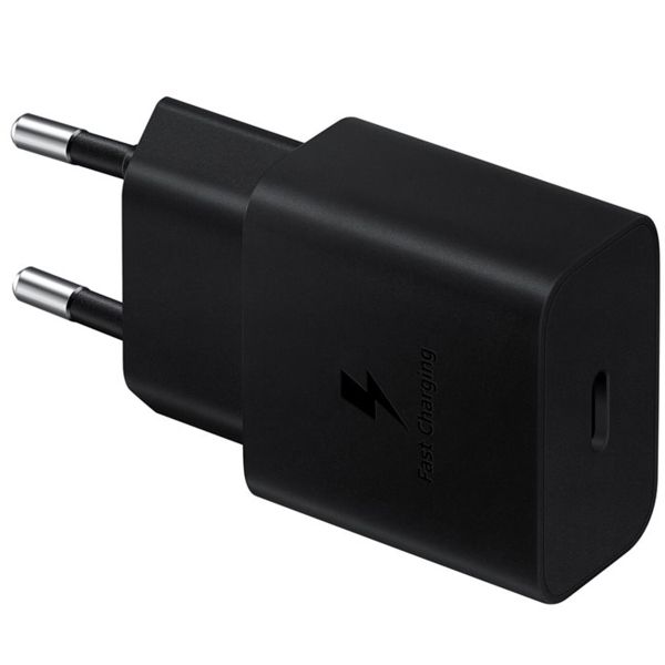 Samsung ﻿Original Power Adapter - Ladegerät - USB-C-Anschluss - Fast Charger - 15 Watt - Schwarz