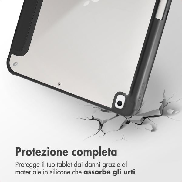 imoshion Origami Klapphülle Apple iPad 9 (2021) 10.2 Zoll / iPad 8 (2020) 10.2 Zoll / iPad 7 (2019) 10.2 Zoll - Schwarz