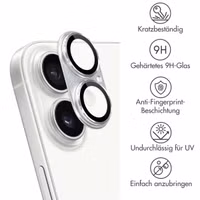 imoshion Kameraprotektor aus Glas 2er-Pack für das Apple Apple iPhone 17 - Silver