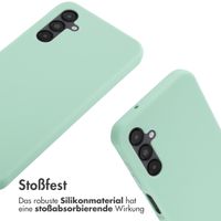 imoshion Silikonhülle mit Band für das Samsung Galaxy A14 (5G/4G) - Mintgrün