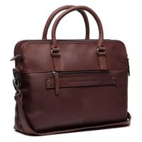 The Chesterfield Brand Cameron Laptoptasche 15-15.6 Zoll - Echtes Leder - Dunkelbraun