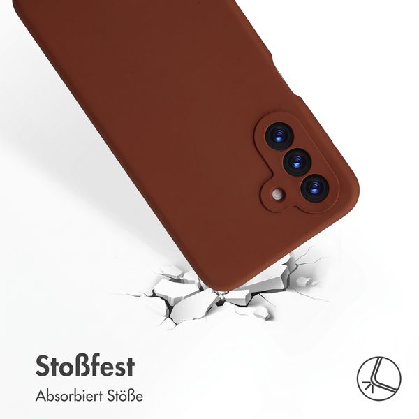 Accezz Liquid Silikoncase Samsung Galaxy A18 (4G) - New Tea Brown