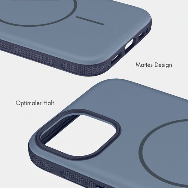 imoshion Color Backcover mit Thin MagSafe Ring Apple iPhone 15 - Dunkelblau