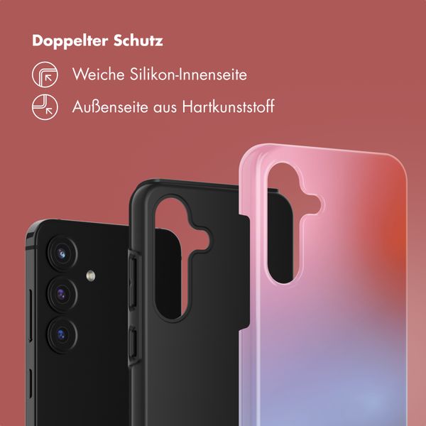 Selencia Vivid Back Cover Samsung Galaxy S25 FE - Gradient Soft Blush