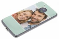 Gestalte deine eigene Motorola Moto G5 Gel Hülle - Transparent