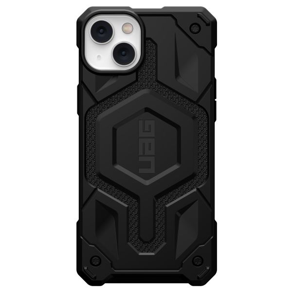 UAG Monarch Backcover MagSafe für das iPhone 14 Plus - Kevlar Black