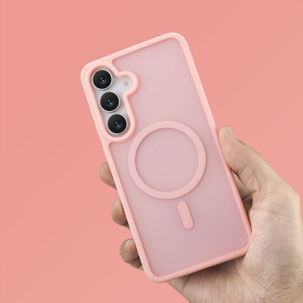 imoshion Color Guard Back Cover mit MagSafe Samsung Galaxy S25 FE - Rosa