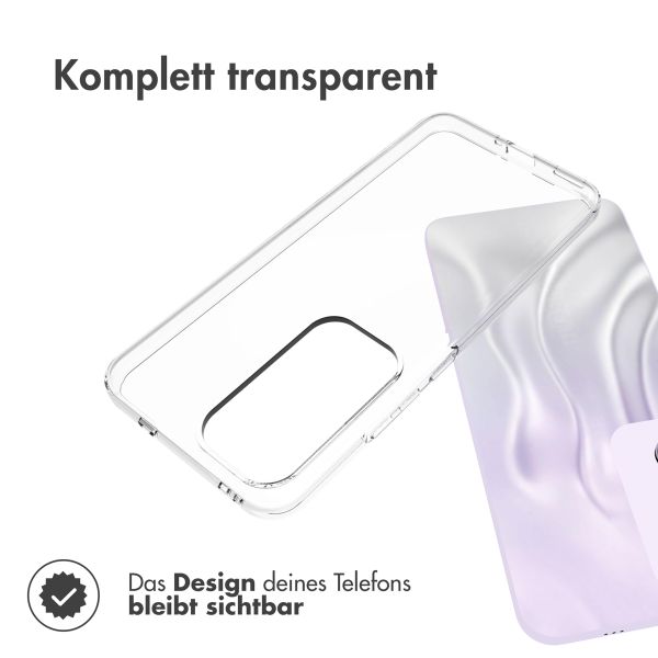 Accezz TPU Clear Cover für das Oppo Reno 12 Pro - Transparent