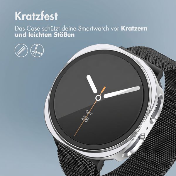 imoshion Full Cover Hard Case Samsung Galaxy Watch 8 (40 mm) - Silber