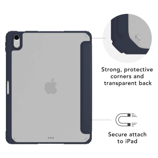 dbramante1928 Londen ICON Klapphülle Apple iPad 11 (2025) 11 Zoll A16 / iPad 10 (2022) 10.9 Zoll - Deep Water