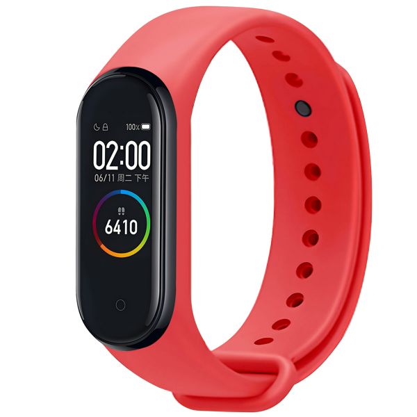 imoshion Silikonarmband für das Xiaomi Mi Band 3 / 4 - Rot