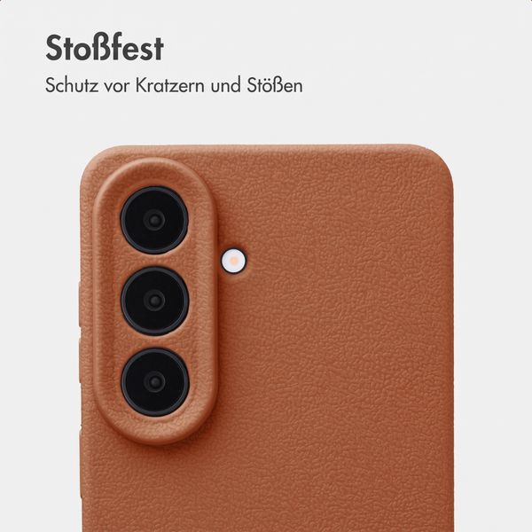 imoshion Texture Backcover Samsung Galaxy S26 - Braun