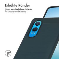 imoshion Brushed Back Cover OnePlus Nord CE 4 Lite 5G - Dunkelblau